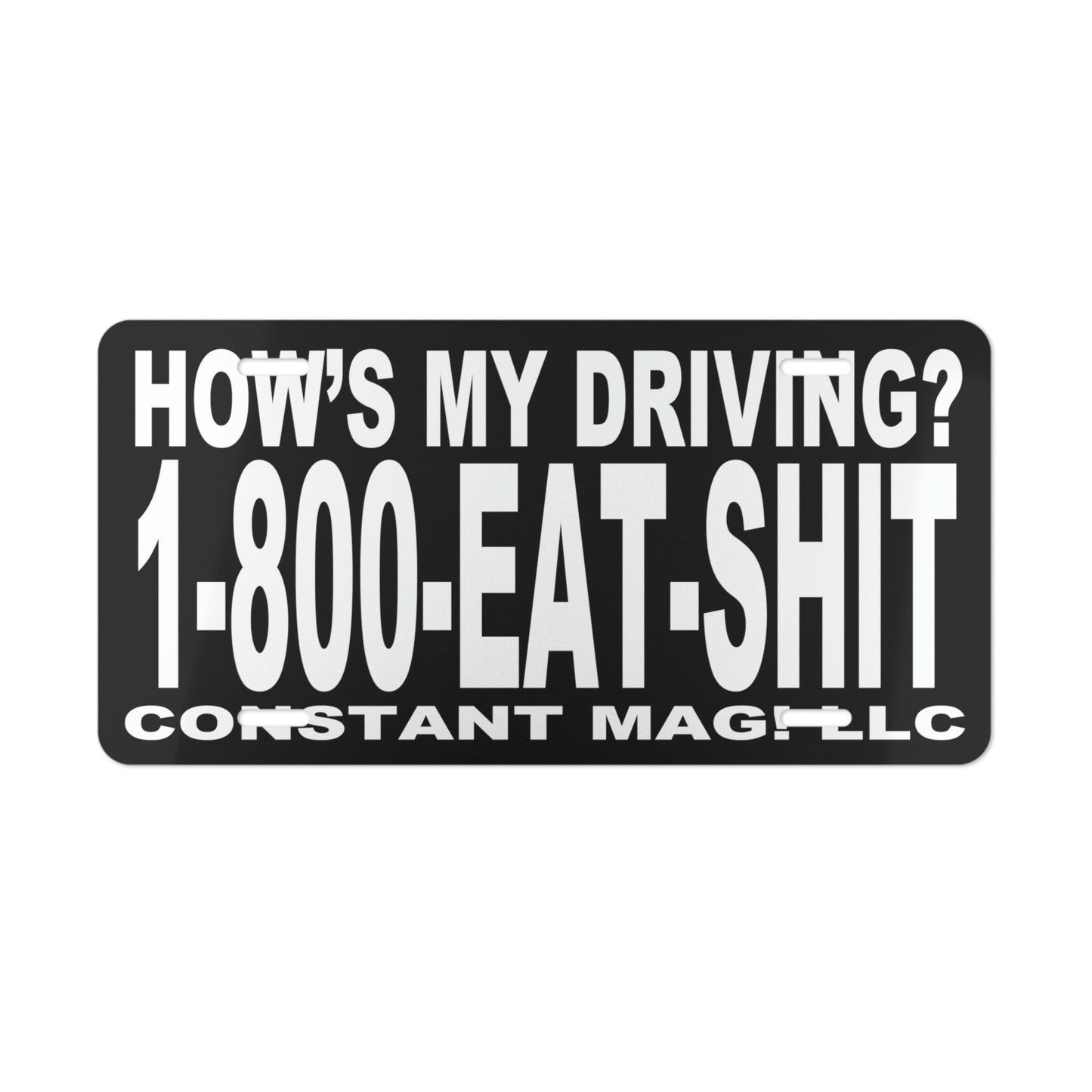 1-800 Vanity Plate