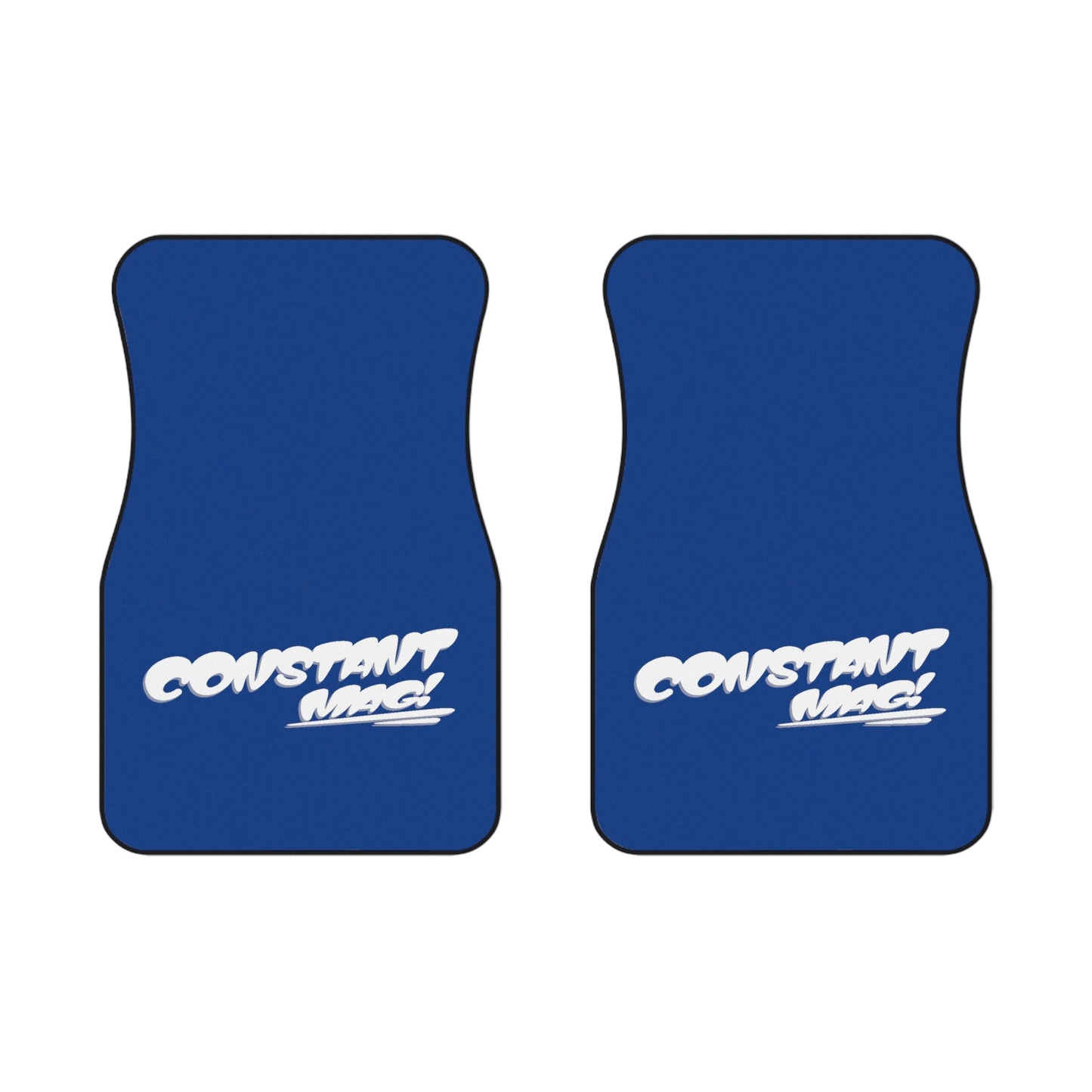 Brand Logo Floor Mats - Blue